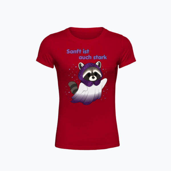 Kira Damen T-Shirt „Sanft ist auch stark" | Classic