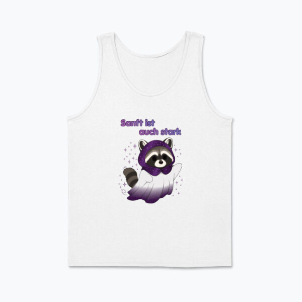 Kira Herren Tank Top „Sanft ist auch stark"